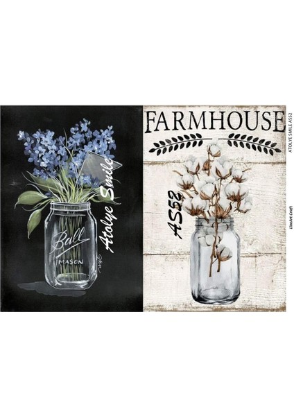 Pirinç Dekopaj Kağıdı LA-AS52