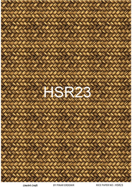 Pirinç Dekopaj Kağıdı LA-HSR23