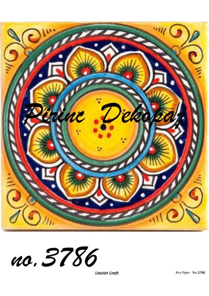 Pirinç Dekopaj Kağıdı LA-3786