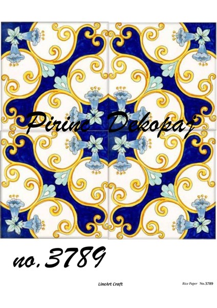 Pirinç Dekopaj Kağıdı LA-3789