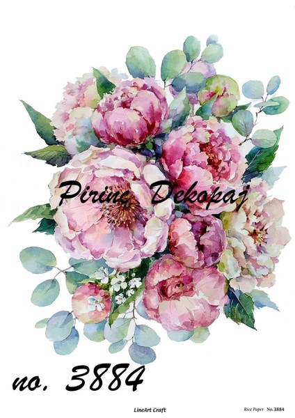 Pirinç Dekopaj Kağıdı LA-3884