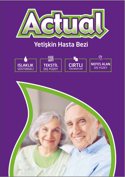 Acrual Yetişkin Hasta Bezi Extra Büyü (Xl) 120-160 Cm 120 Adet modelleri