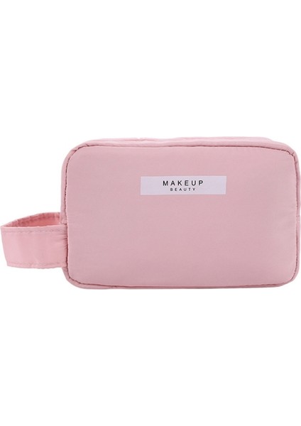 Taşınabilir Kozmetik Depolama Çantası Sevimli Pembe (Küçük) (Yurt Dışından)