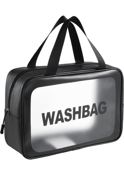 Taşınabilir Trav Tuvalet Çantası, Boyut: L Siyah (Yurt Dışından)