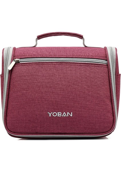 Yoban Trav Yıkama Depolama Çantası Gül Kırmızı (Yurt Dışından)
