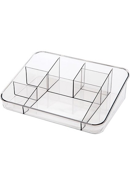 Plastik Çok Fonksiyonlu Dresser Kozmetik Shf Sağlık Kutusu Gri (Yurt Dışından)