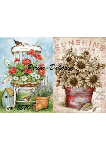 Pirinç Dekopaj Kağıdı LA-2570