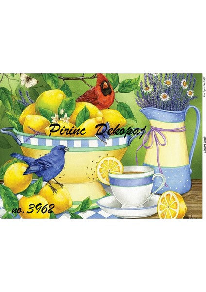 Pirinç Dekopaj Kağıdı LA-3962