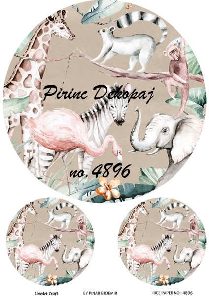 Pirinç Dekopaj Kağıdı LA-4896