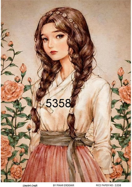 Pirinç Dekopaj Kağıdı LA-5358