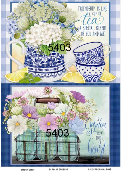 Pirinç Dekopaj Kağıdı LA-5403