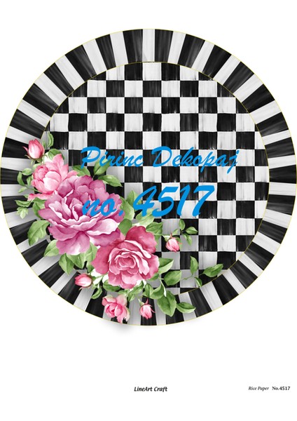 Pirinç Dekopaj Kağıdı LA-4517