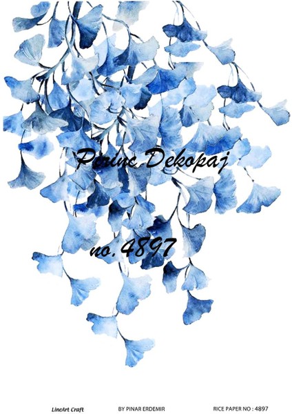 Pirinç Dekopaj Kağıdı LA-4897