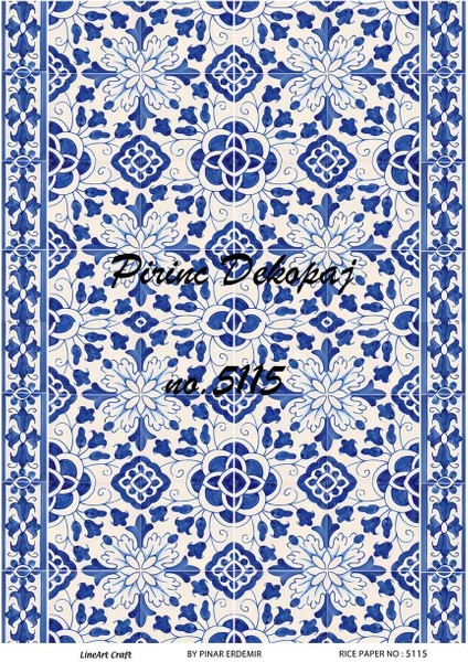 Pirinç Dekopaj Kağıdı LA-5115