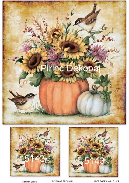 Pirinç Dekopaj Kağıdı LA-5143