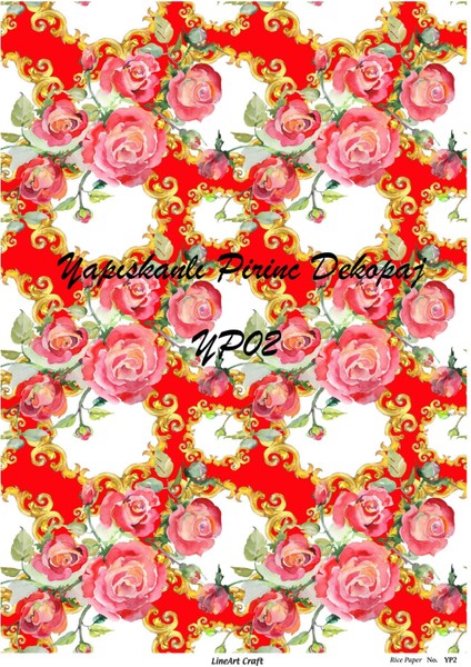 Kendinden Yapışkanlı Pirinç Dekopaj Kağıdı La-Yp2