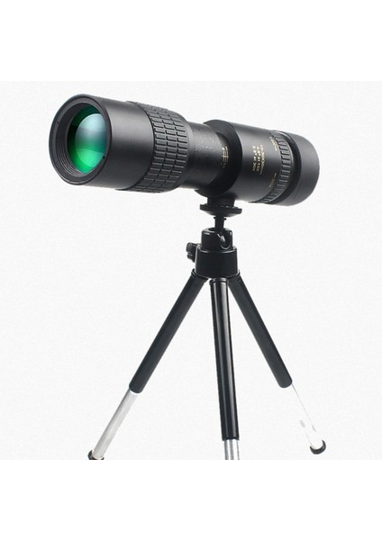 Yüksek Büyütme Hd Gece Görüş Yakınlaştırma Monoküler, Özellikler: 10-30 x 30 Siyah (Yurt Dışından)