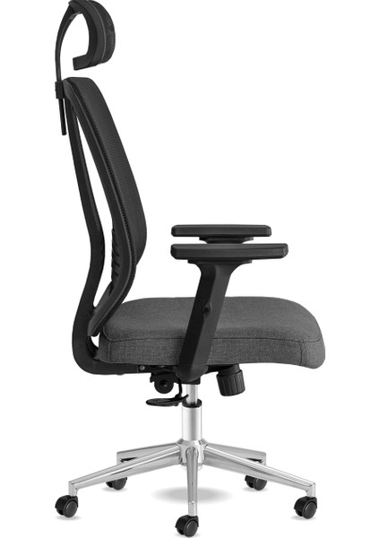 Yönetici Çalışma Koltuğu | Spark Başlıklı | Siyah Krom modelleri
