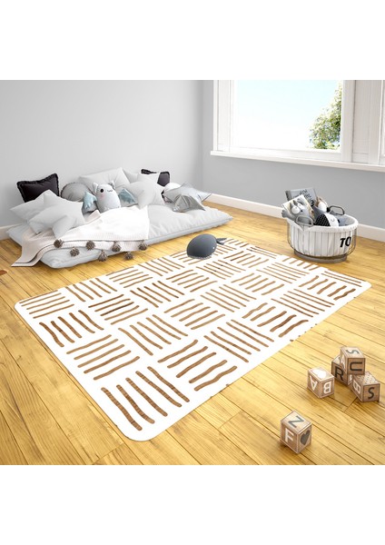 Avrasya Çocuk Odası Takımı Uyumlu Kaydırmaz Halı 80X160