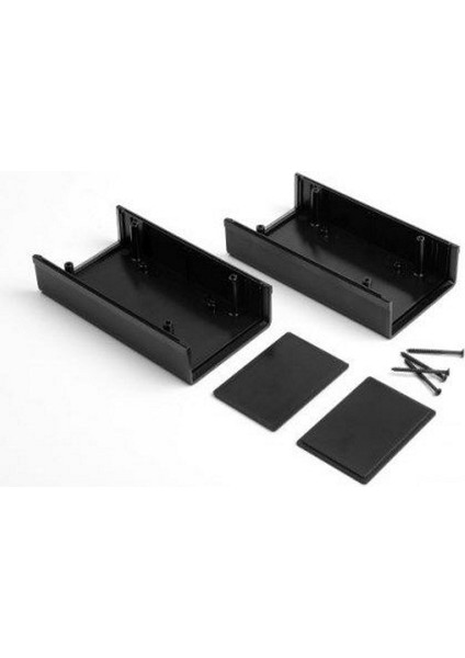 Sanec Elektronik Proje Kutusu (Ölçüleri: 85X155X60MM) - Siyah