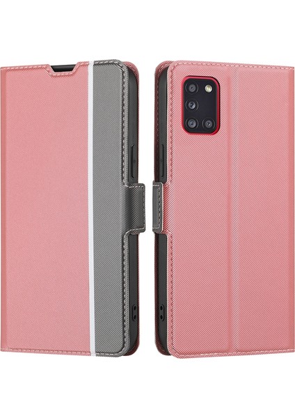 Samsung Galaxy A31 Pembe Twill Doku Kılıfı (Yurt Dışından) fırsatları