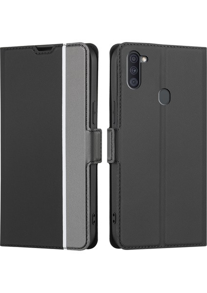Samsung Galaxy A11 Abd Siyahı Twill Doku Kılıfı (Yurt Dışından) fırsatları