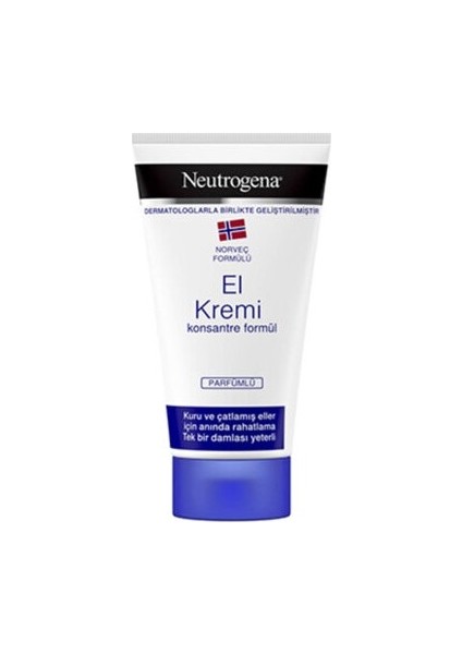 El Kremi Parfümlü 50 ml x 3 Adet