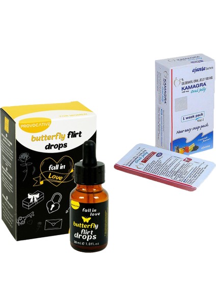 ProvocatiButter Fly Drops Kadın Damla+Kmagraavol-1jel