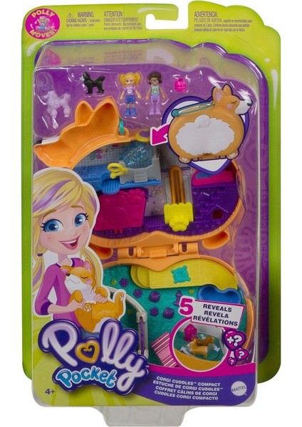 FRY35 Polly Pocket ve Maceraları Micro Oyun Setleri / +4 Yaş