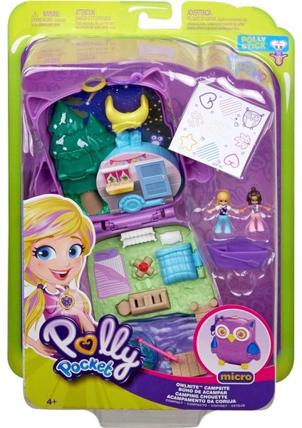 FRY35 Polly Pocket ve Maceraları Micro Oyun Setleri / +4 Yaş indirimleri