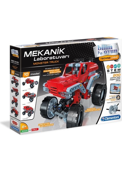 64438 Mekanik Laboratuvarı - Canavar Kamyonlar / +8 Yaş