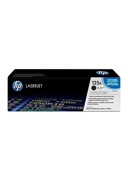 Hp CB540A 125A Orjinal Siyah Toner CP1215/1515/1517