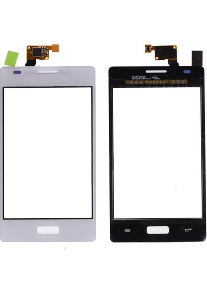 Lg Optimus L5 E612 E610 Dokunmatik Ön Cam Orj - Beyaz