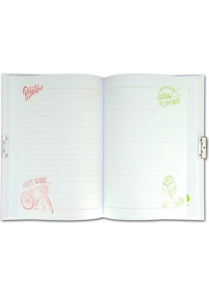 Çınar Uni Note Kilitli Günlük & Hatıra Defteri Unicorn Magical modelleri