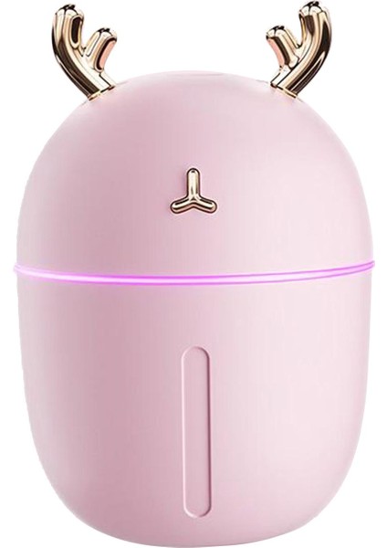 Renkli LED Işık Dönüşümü ile Taşınabilir USB Serin Sis Nemlendirici 220ML, Pembe (Yurt Dışından) fiyatları