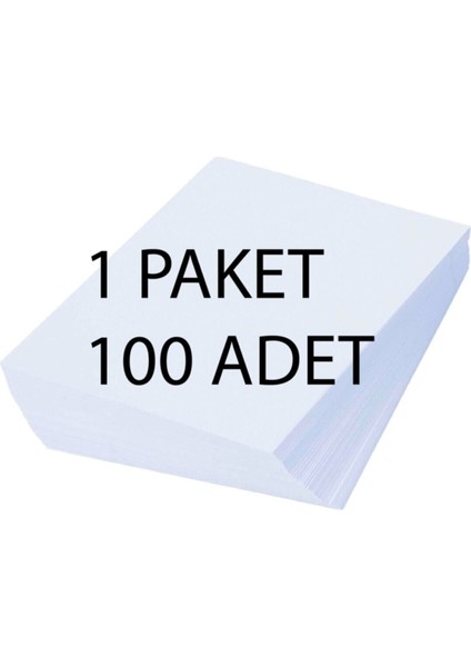 A4 Fotokopi Kağıdı 100'LÜ Paket 80 Gr.
