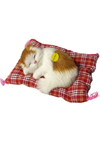 Sevimli Simüle Uyuyan Kedi Oyuncak (Yurt Dışından)
