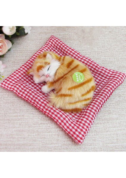 Sevimli Simüle Uyuyan Kedi Oyuncak (Yurt Dışından) fiyatları