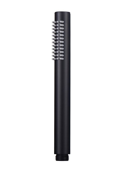 El Duş Başlığı Pirinç Metal Oval Siyah KE101-B