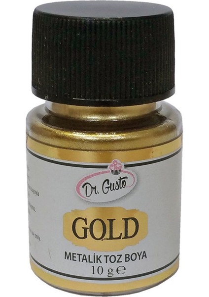 Premium 10 gr Metalik Toz Boya Altın