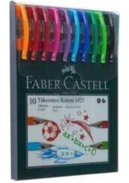 10 Renk Tükenmez Kalem 1425