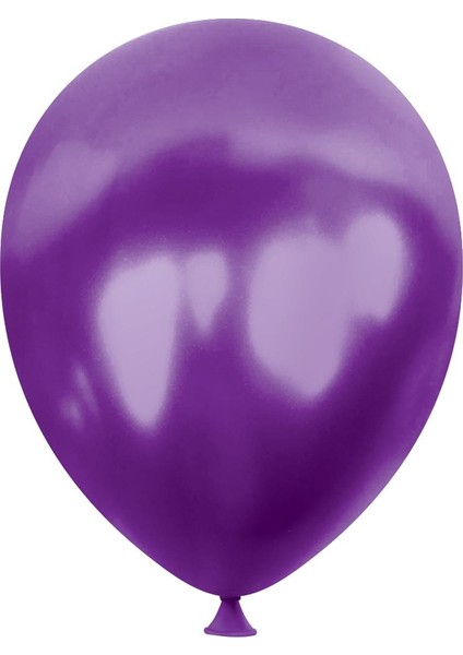 Metalik Mor Balon 40'lı