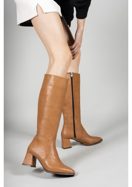 Taba Cilt Kadın Çizme 0012046 fiyatları