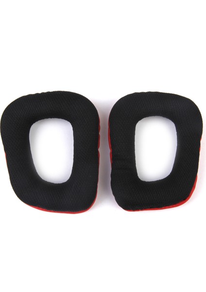 2pcs Yedek Kulak Pedleri Earpads Kupa Kapak Logitech Kulaklıklar İçin Sünger Yastığı Kırmızı (Yurt Dışından)