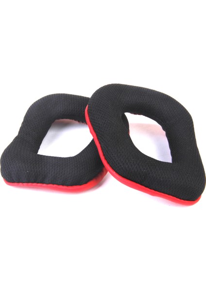 2pcs Yedek Kulak Pedleri Earpads Kupa Kapak Logitech Kulaklıklar İçin Sünger Yastığı Kırmızı (Yurt Dışından)