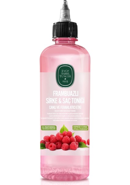 Saç Toniği 500ml Frambuazlı Sirkeli (12 Li Set)