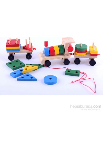 Geometri Tren, Geometric Building Block Car