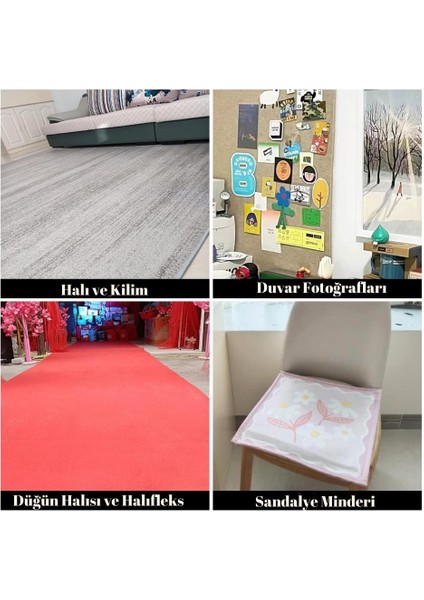 Çift Taraflı Bant Ince Şeffaf 15 mm 20 Metre 1 Adet Artlantis Resim Tablo Fotoraf Halı Yapıştırıcısı 1 Adet