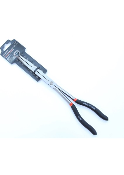 13" 340 mm Mafsallı Uzun Buji Pensesi Halka Çene S2 Çelik Malzeme Profesyonel Alet