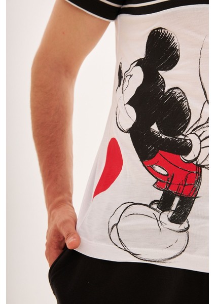 Disney Love And Valentine T-Shirt Erkek Ve Kadın Ayrı Ayrı Satılır